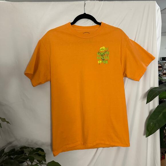 Anti Social Social Club California Poppy Orange Tee Size Medium - Picture 3 of 5
